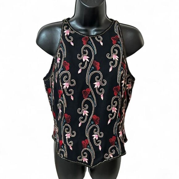 Tops - Adrianna-papell Women's multi tank top